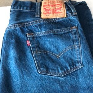 Levi’s 501 button fly jeans p1527